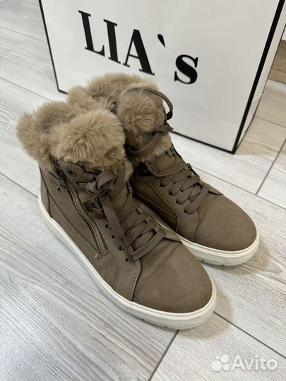 Кеды зимние