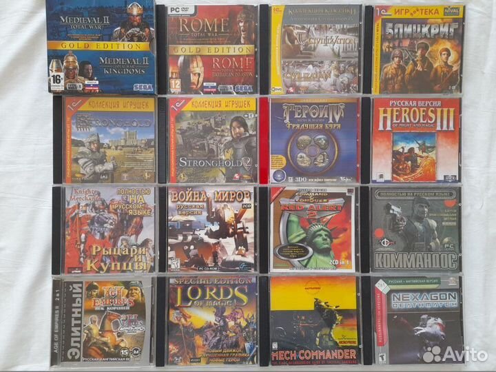 Стратегии RTS-TBS-4X