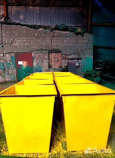 Мусорный контейнер 0.75 м3. Арт 6811