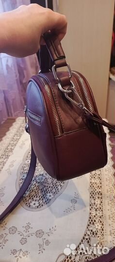 Сумка кроссбоди натуральная