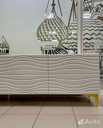 Тумба тв Bravo (на опорах или подвесная)