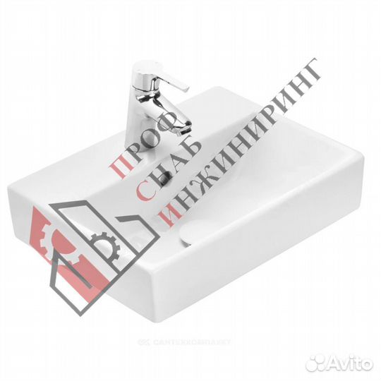 Умывальник мебельный Oleta 50 1 отверстие под смес