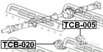 Подшипник подвесной карданного вала