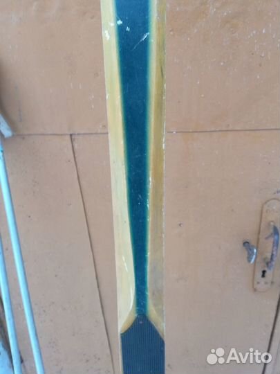 Лыжи деревянные с палками 60 г. СССР