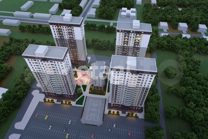 Квартира-студия, 22,3 м², 6/10 эт.