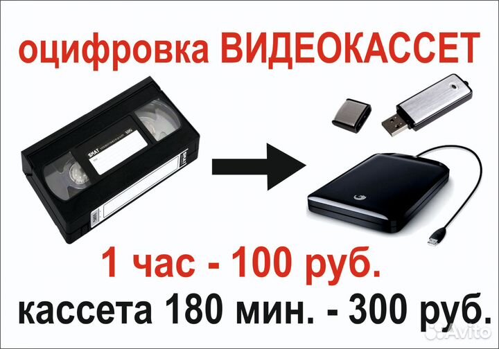 Оцифровка видеокассет