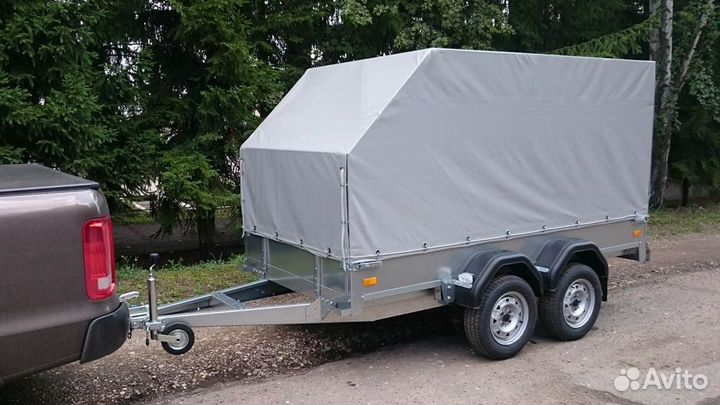 Прицеп Саранский 3,5х1,5 2-осный с тентом