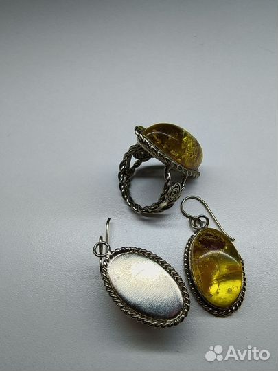 Янтарь украшение из янтаря винтаж СССР