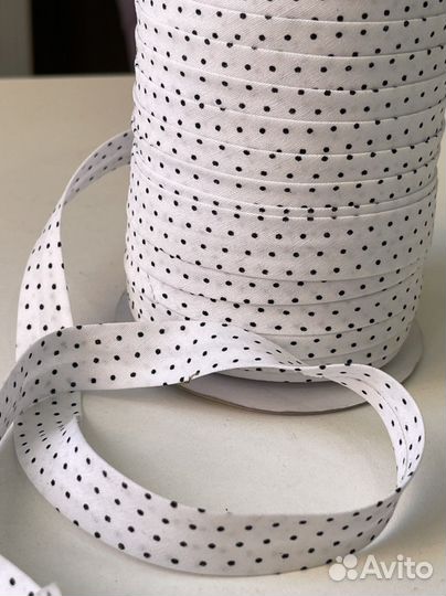 Косая бейка хлопок