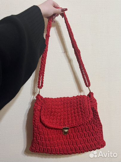 Сумка вязанная