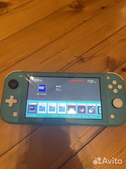 Nintendo switch lite прошитая 256gb