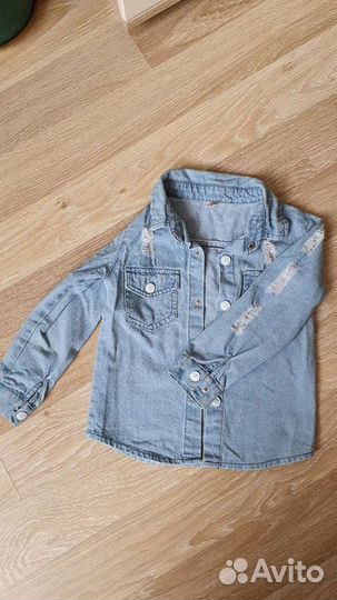 Джинсовая рубашка