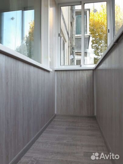 Остекление балконов и лоджий. Внутренняя отделка