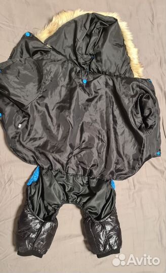 Зимний комбинезон для средних собак