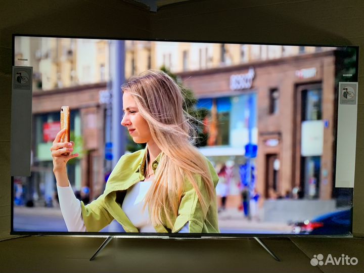 Огромный qled 165 см TCL 120 Гц DLG