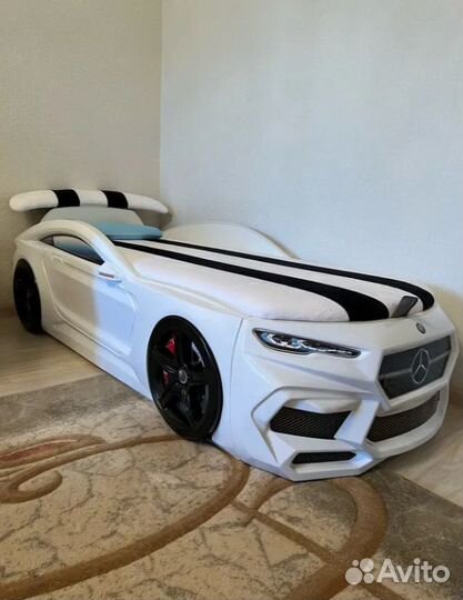 Кровать машина для мальчика и девочки Новая