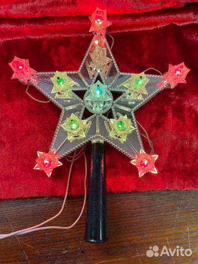 Звезда на елку, электрическая
