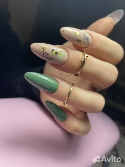 Маникюр с покрытием
