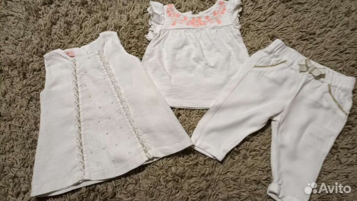 Брендовые детские вещи пакетом 62 68 74