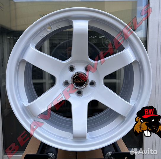 Диски R17 5x100 Rays White