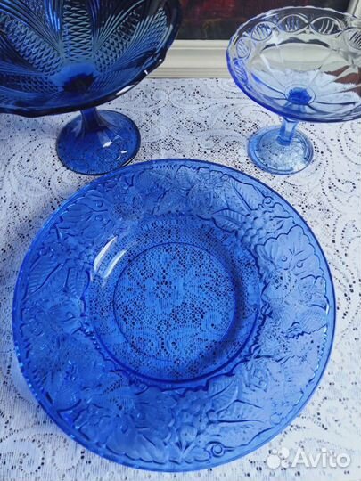 Вазы, блюдо винтаж СССР