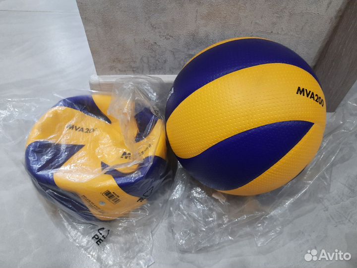 Волейбольный мяч mikasa mva 200 два штуки