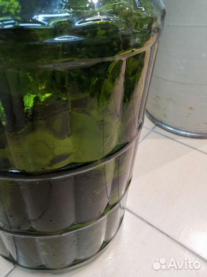 Бутылки Темно зелёные Толстостенные Стеклянные 20л