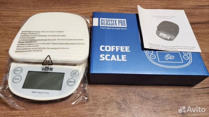 Электронные весы classix PRO c таймером