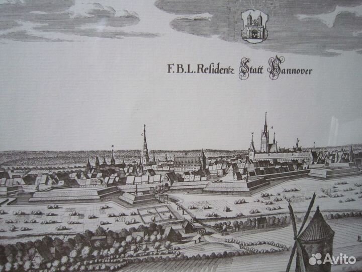 Гравюра Hannover