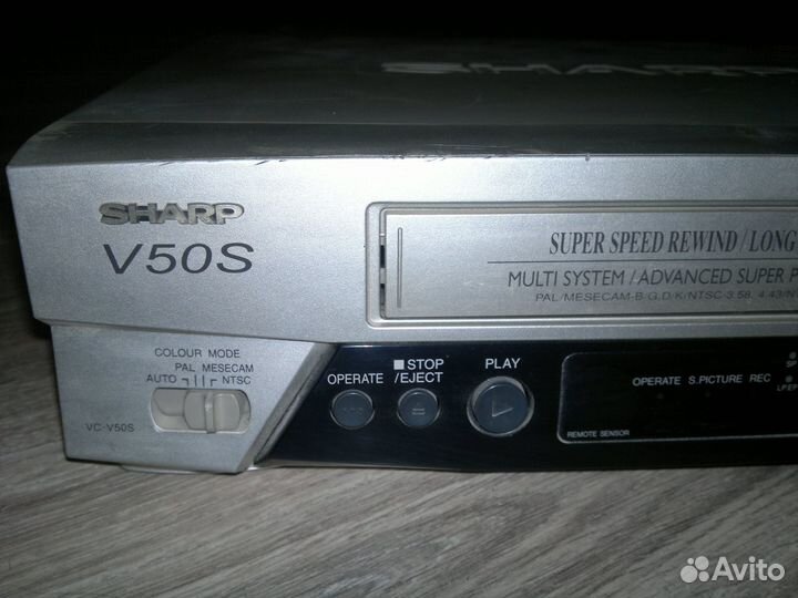 Видеоплеер sharp V50S рабочий