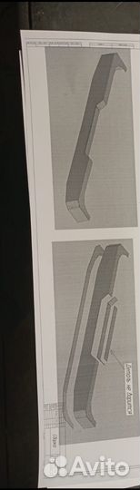 Силовой Задний бампер Мазда бт-50