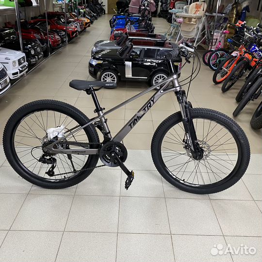 Скоростной велосипед 24 с дисковыми тормозами