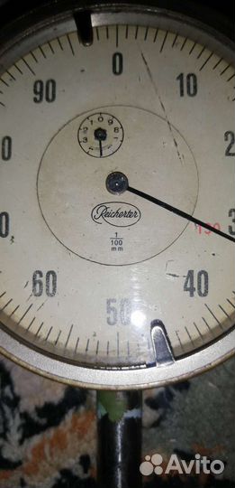 Микрометр часовой раритет Бельгия