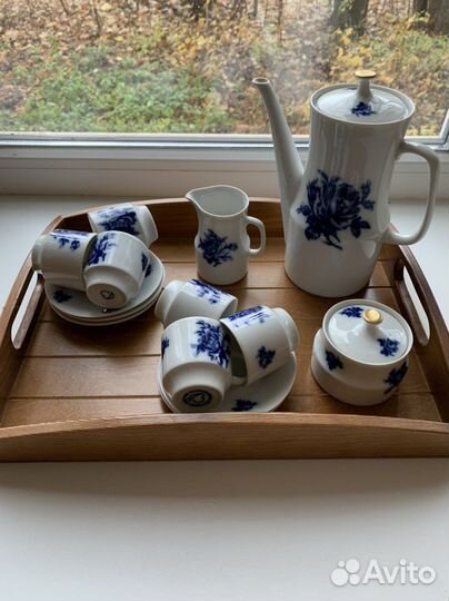 Сервиз кофейный cobalt чсср