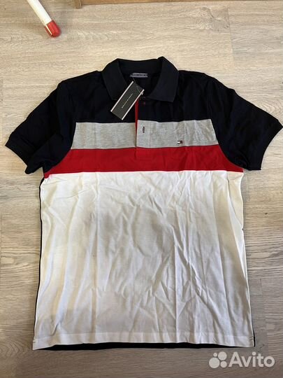 Поло футболка tommy hilfiger