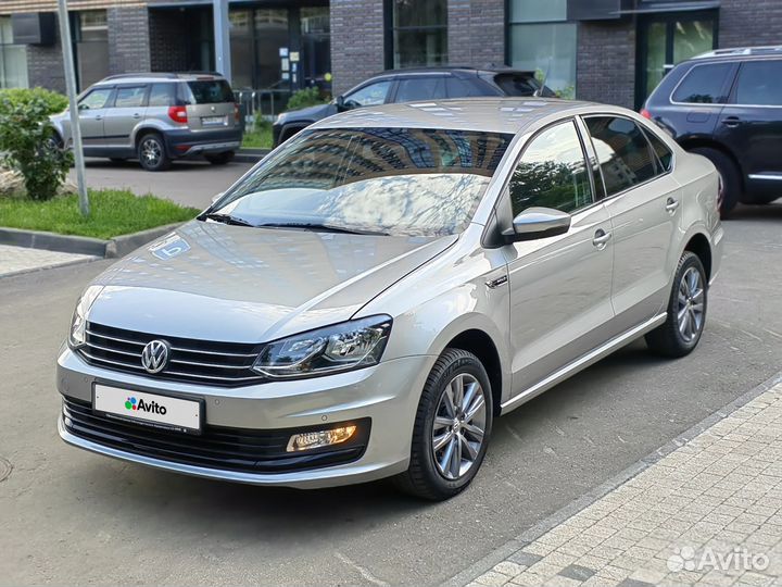 Volkswagen Polo 1.6 AT, 2019, 50 700 км