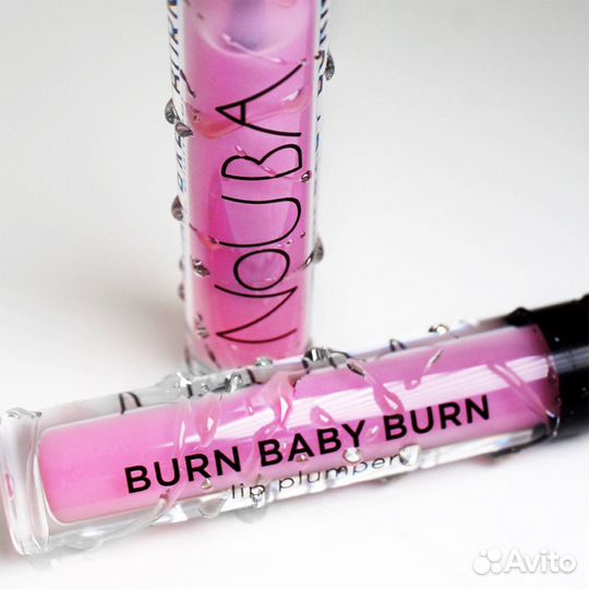Nouba Блеск д/увеличения объёма губ Burn Baby Burn