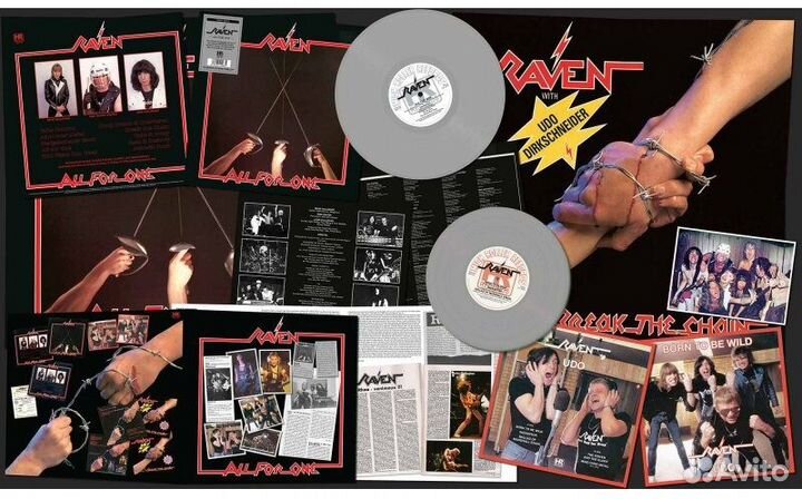 Raven - All for One LP + 10