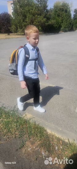 Рубашка школьная для мальчика 122размер