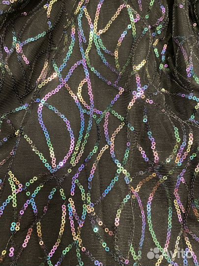 Платье с пайетками