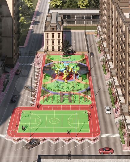 2-к. квартира, 68 м², 2/10 эт.