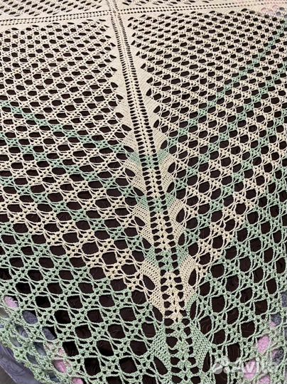 Скатерть вязаная ручной работы