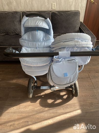 Коляска для двойни 2 в 1