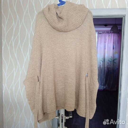 Пончо женское