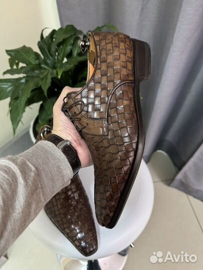 Туфли Santoni оригинал Новый