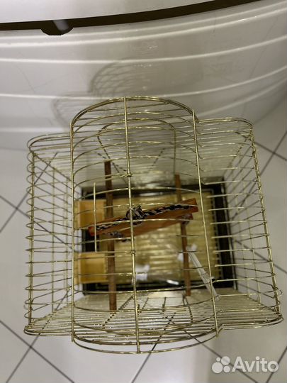 Клетка для птиц/попугая Triol, золото, 45х35х65