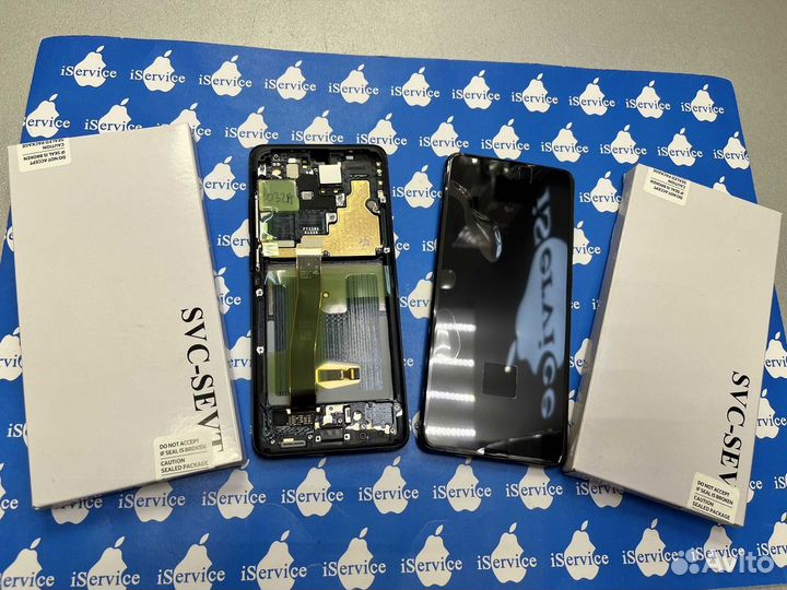 Дисплейный модуль Samsung S20 Ultra G988 Оригинал