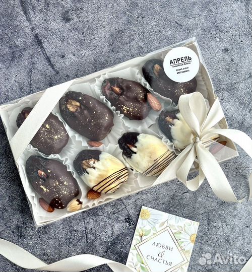 Финики в шоколаде