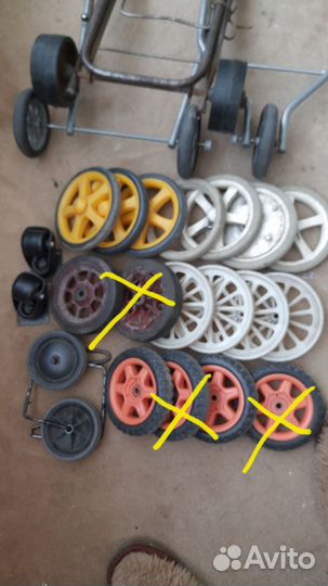 Колеса для садовых тележек,колясок