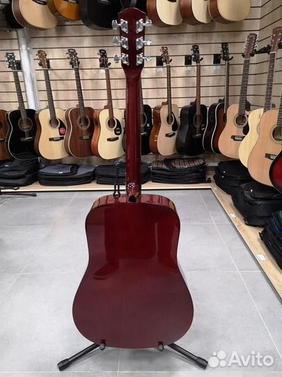 Акустическая гитара fender squier SA-150